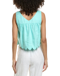 Tyler Böe Emery Linen Crop Top