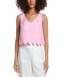 Tyler Böe Emery Linen Crop Top