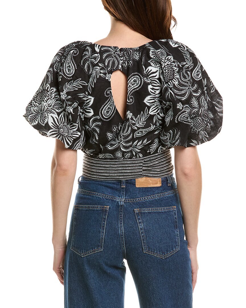 Tyler Böe Hannah Linen-Blend Top