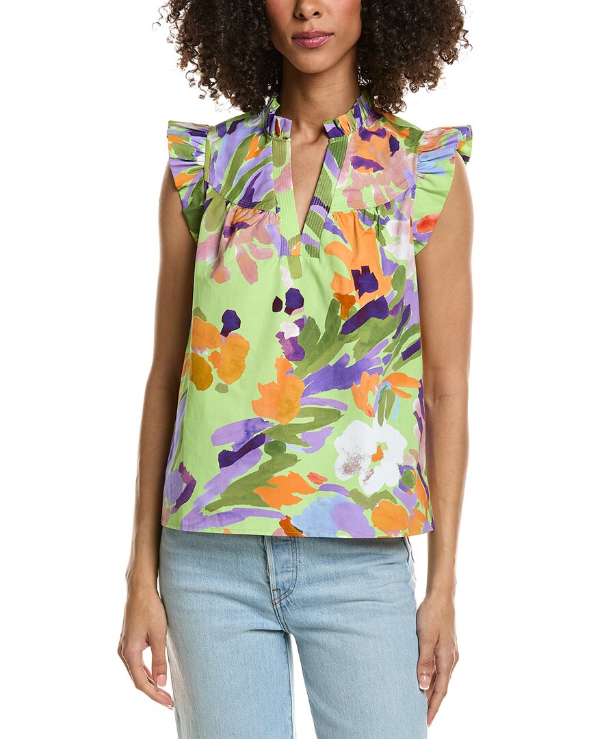 Tyler Böe Piper Linen-Blend Top