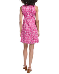 Tyler Böe Emily Button Ruffle Jacquard Mini Dress