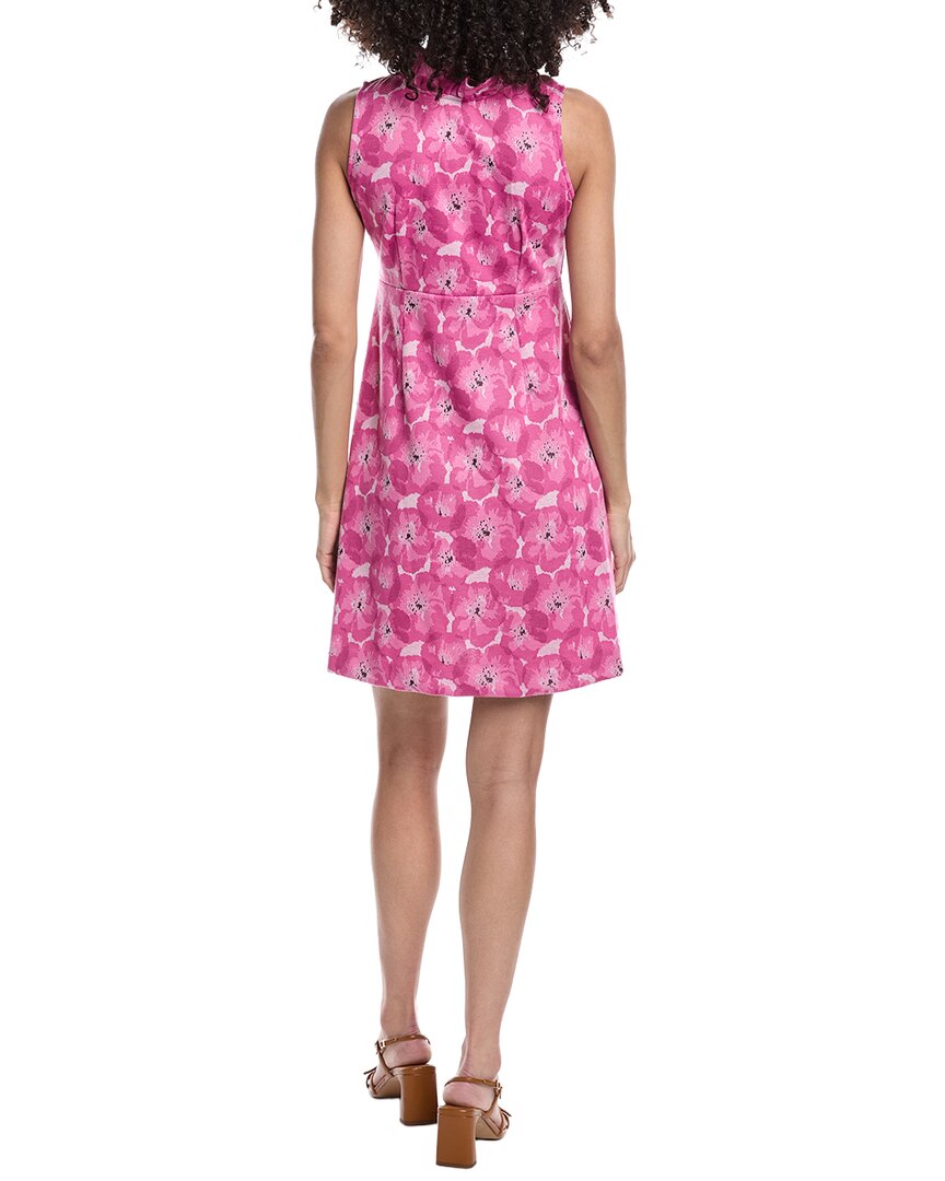 Tyler Böe Emily Button Ruffle Jacquard Mini Dress