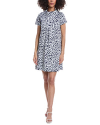 Tyler Böe Kristen Inverted Pleat Jacquard Mini Dress