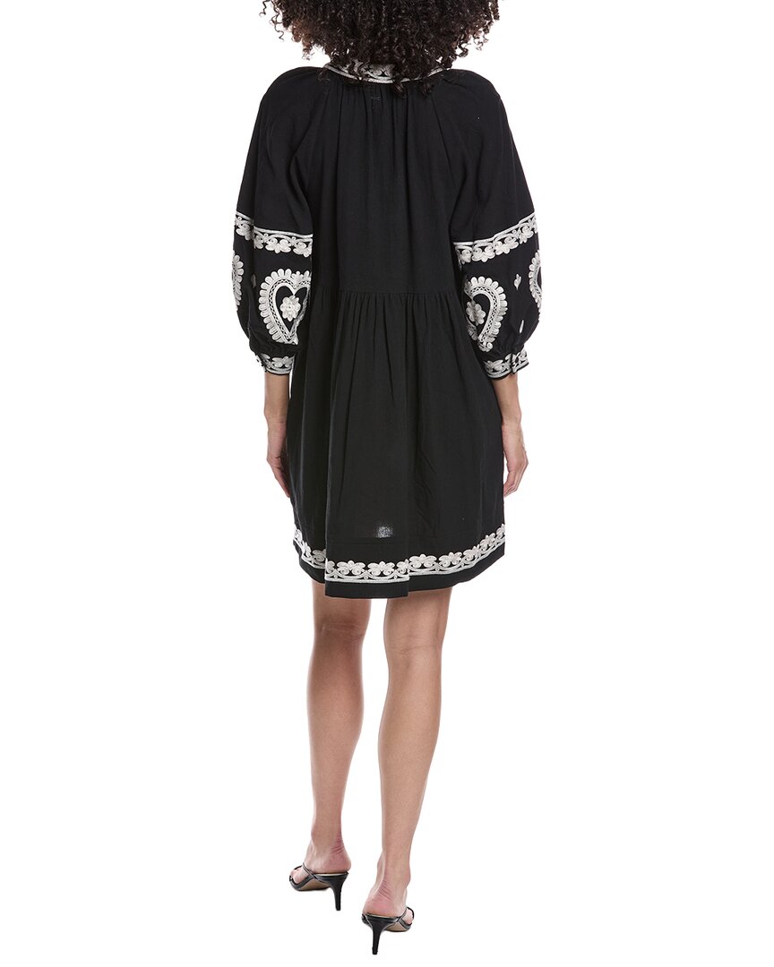 Tyler Böe Carmen Embroidered Mini Dress