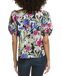 Tyler Böe Jenna Watercolor Blouse