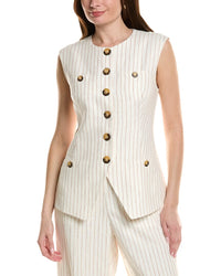 Tyler Böe Cutter Linen-Blend Vest