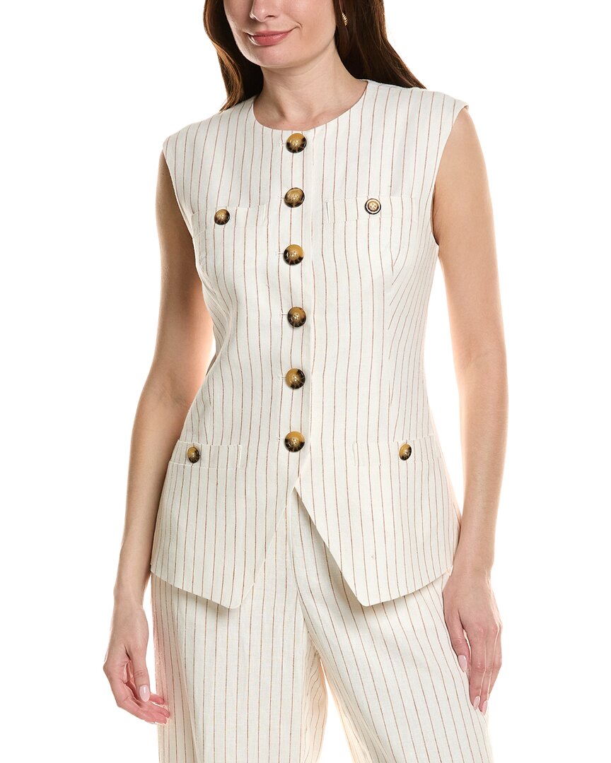 Tyler Böe Cutter Linen-Blend Vest
