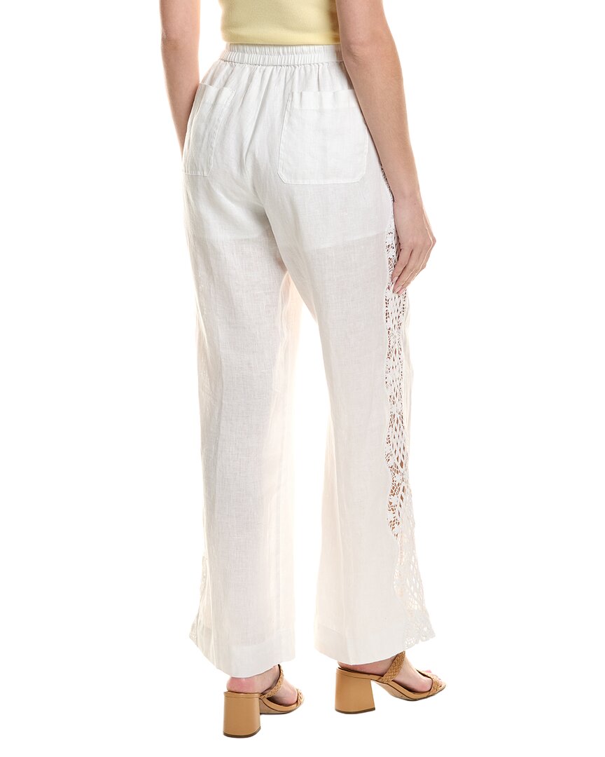 Tyler Böe Elene Crochet Panel Linen Pant