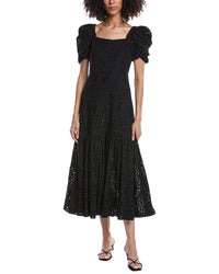 Tyler Böe Cleo Eyelet Midi Dress