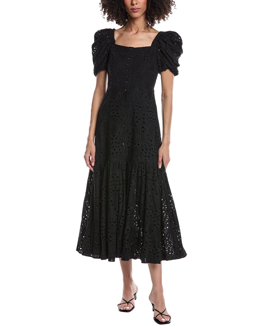 Tyler Böe Cleo Eyelet Midi Dress