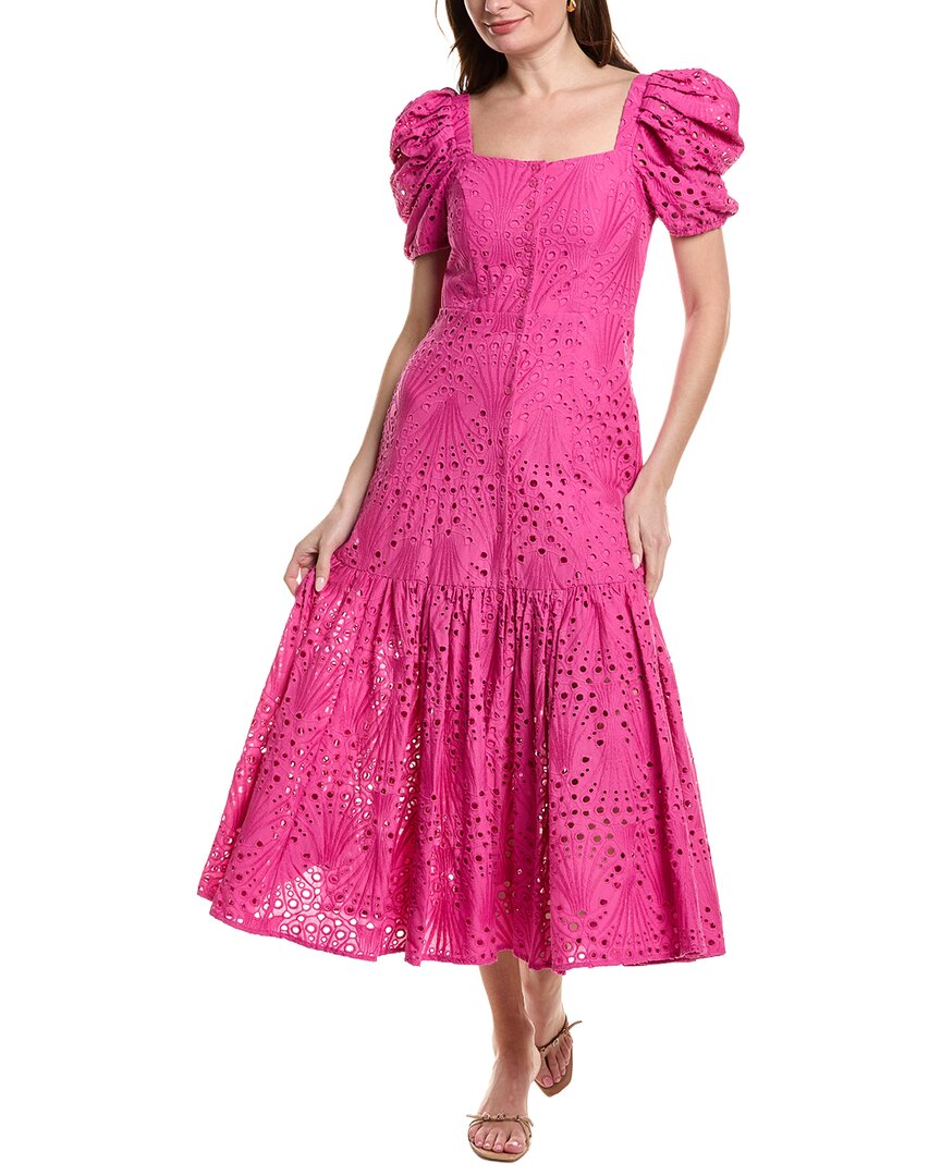 Tyler Böe Cleo Eyelet Midi Dress