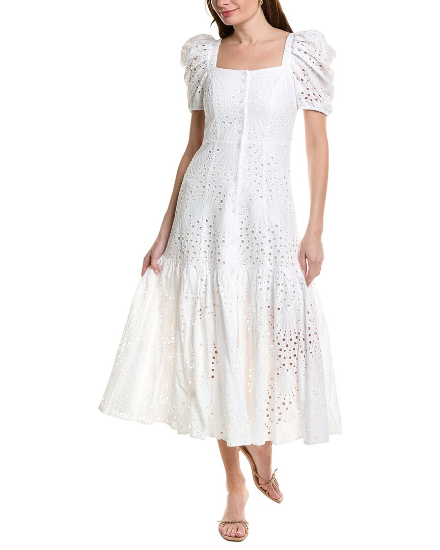 Tyler Böe Cleo Eyelet Midi Dress