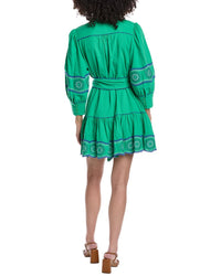 Tyler Böe Christy Embroidered Skimmer Mini Dress