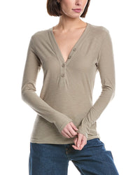 James Perse Jersey Henley Top