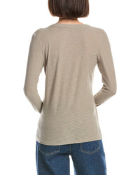 James Perse Jersey Henley Top