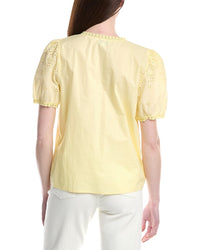 Anna Kay Clem Embroidery Top