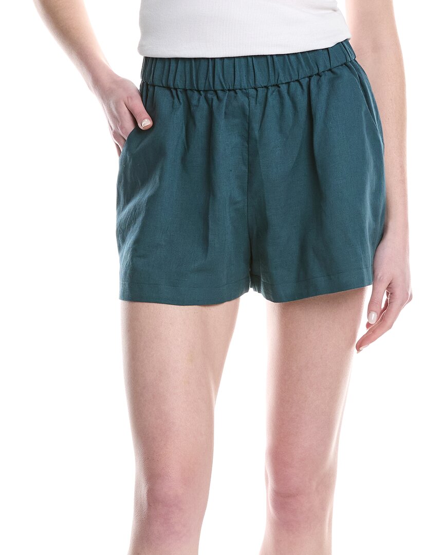 Crosby By Mollie Burch Cailan Linen-Blend Short