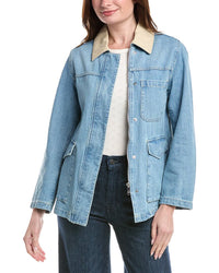 Sam Edelman Washed Denim Jacket