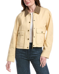 Sam Edelman Crop Workwear Jacket