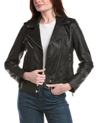 Sam Edelman Leather Moto Jacket