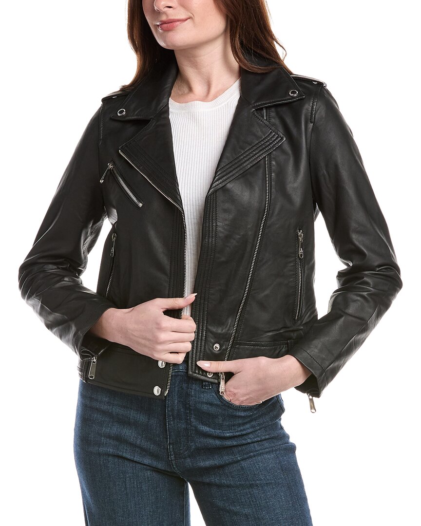 Sam Edelman Leather Moto Jacket