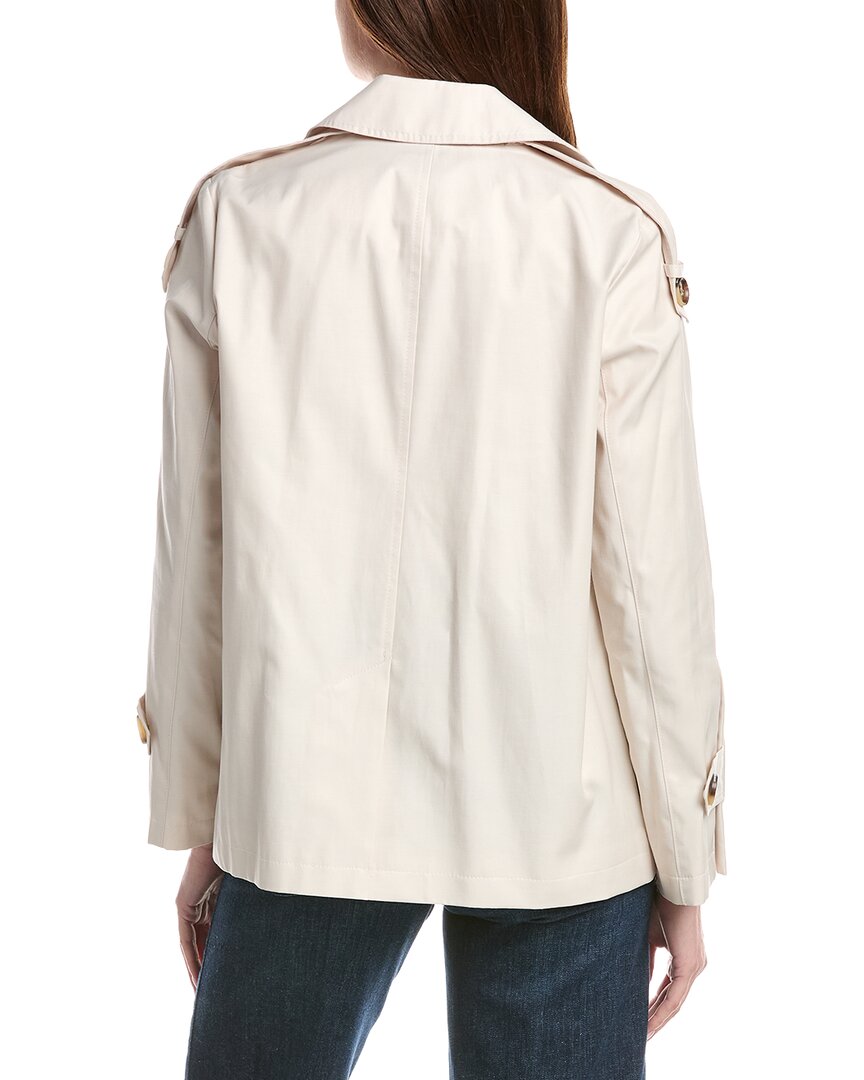 Sam Edelman Cropped Double-Breasted Swing Jacket