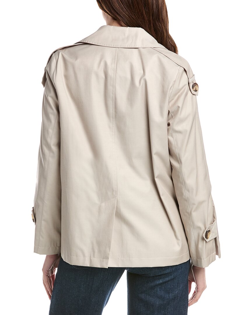 Sam Edelman Cropped Double-Breasted Swing Jacket