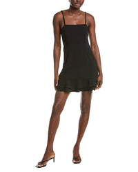 French Connection Whisper Double Frill Dress