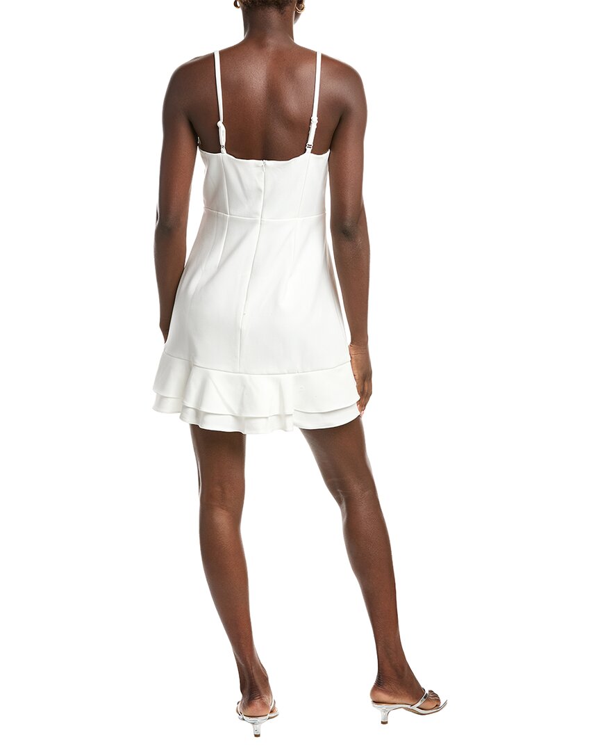 French Connection Whisper Double Frill Dress