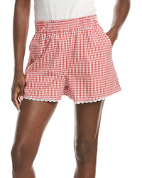 French Connection Lace-Trim Short