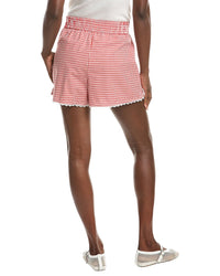 French Connection Lace-Trim Short