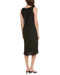 Eileen Fisher Petite Pleated Silk Flare Dress