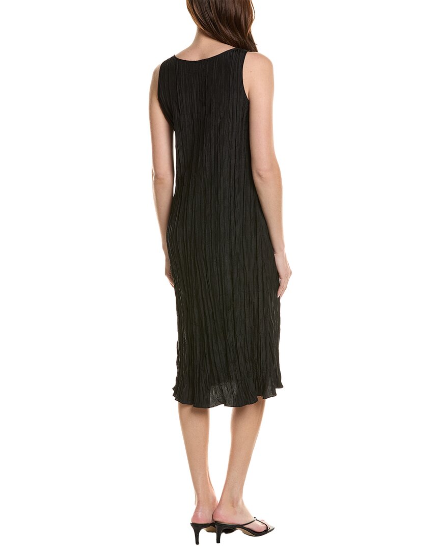 Eileen Fisher Petite Pleated Silk Flare Dress