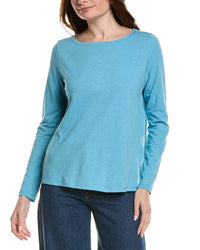 Eileen Fisher Bateau Neck T-Shirt