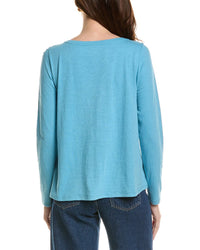 Eileen Fisher Bateau Neck T-Shirt