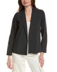 Eileen Fisher Petite Notch Collar Blazer