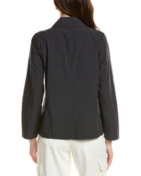 Eileen Fisher Petite Notch Collar Blazer