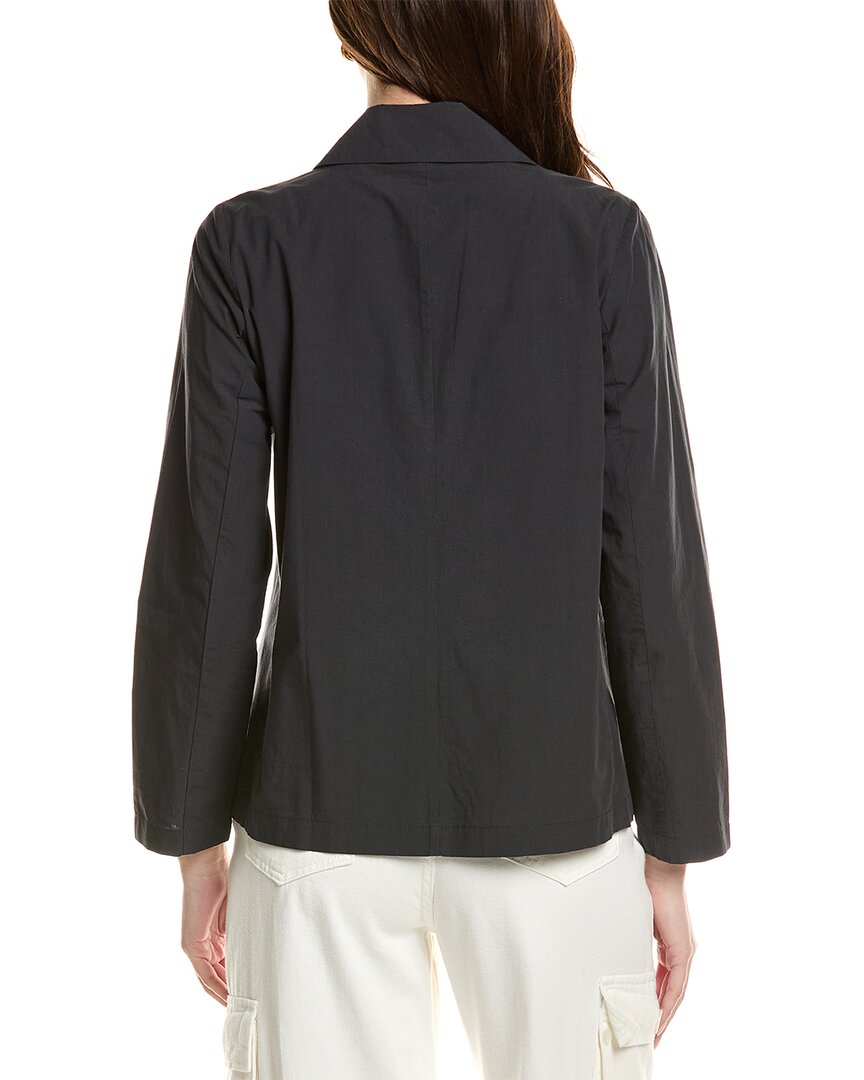 Eileen Fisher Petite Notch Collar Blazer