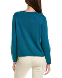 Eileen Fisher Jewel Neck Sweater