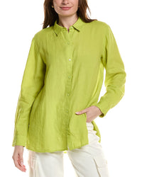 Eileen Fisher Classic Collar Linen Shirt