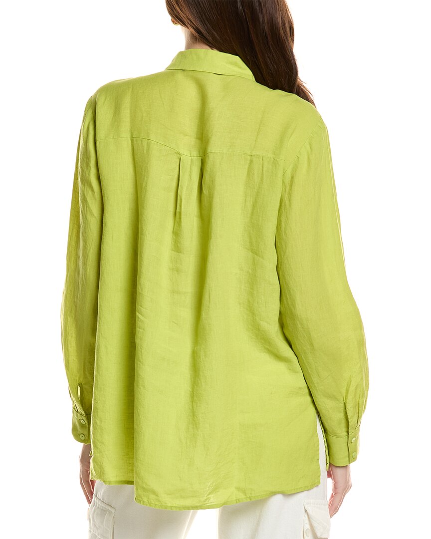 Eileen Fisher Classic Collar Linen Shirt