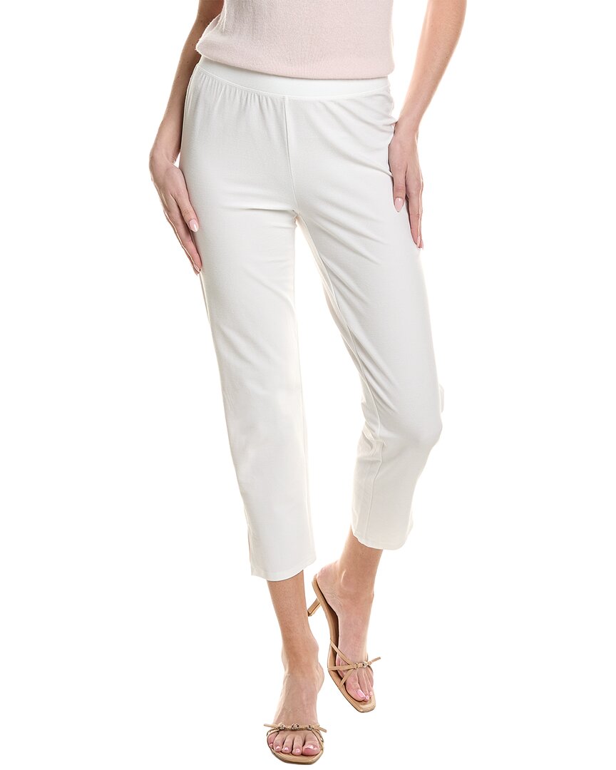 Eileen Fisher Hi Waisted Slim Crop Pant