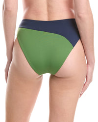 Weworewhat High-Rise Colorblock Bikini Bottom