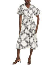 Gracia Printed Midi Dress