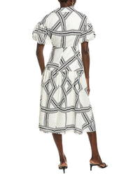 Gracia Printed Midi Dress