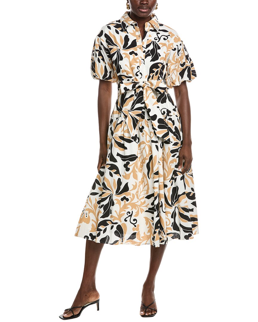 Gracia Printed Shirtdress