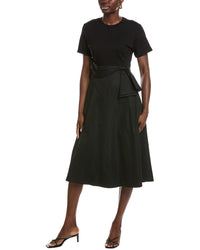 Gracia Half & Half Midi Dress
