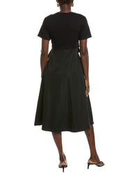 Gracia Half & Half Midi Dress