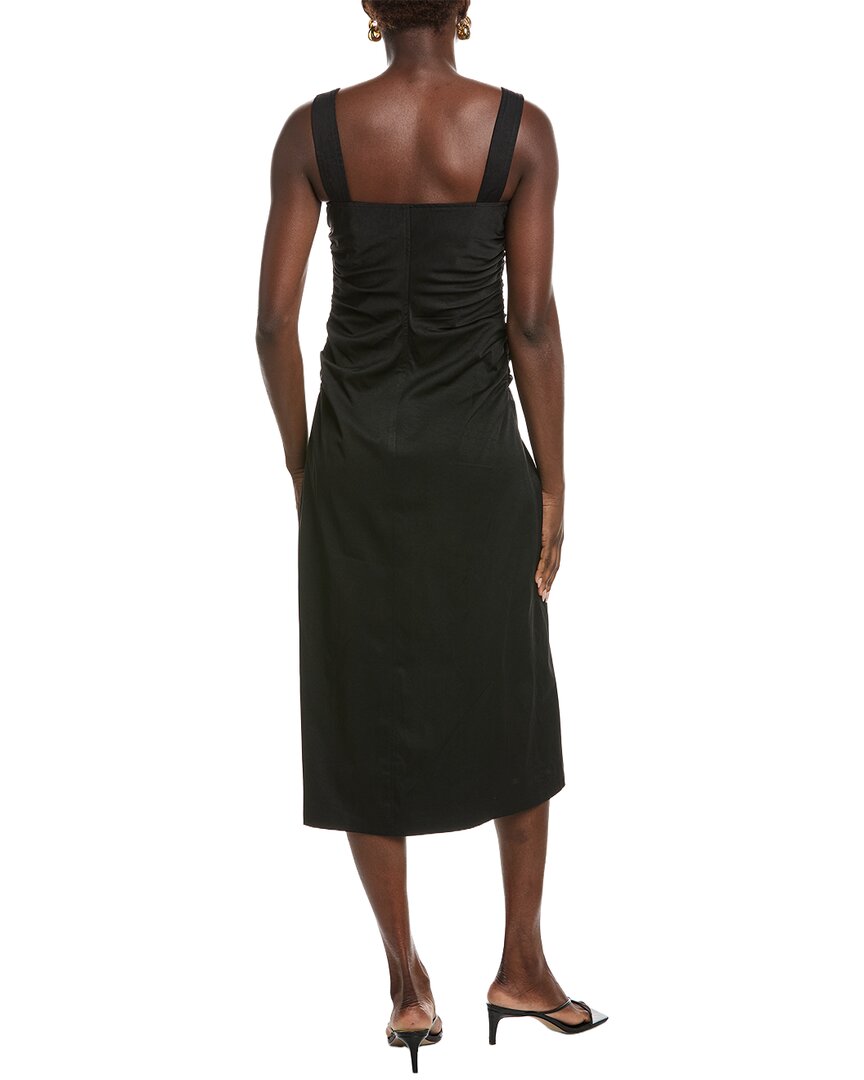Gracia Gathered Midi Dress