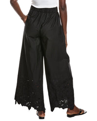 Gracia Gracia Floral Lace Embroidered Pant